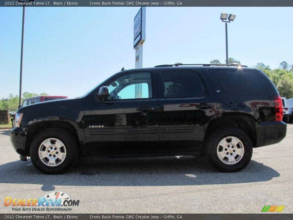 2012 Chevrolet Tahoe LT Black / Ebony Photo #4