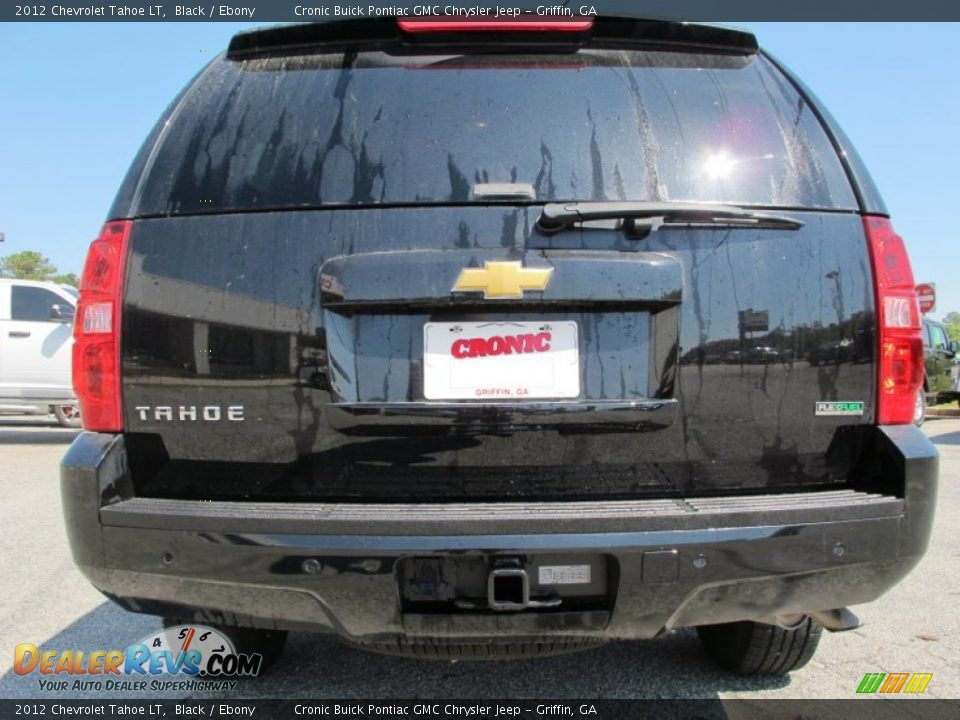 2012 Chevrolet Tahoe LT Black / Ebony Photo #6