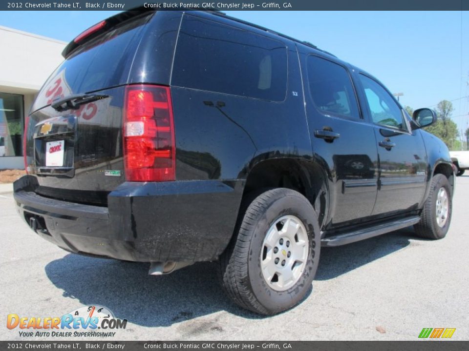 2012 Chevrolet Tahoe LT Black / Ebony Photo #7