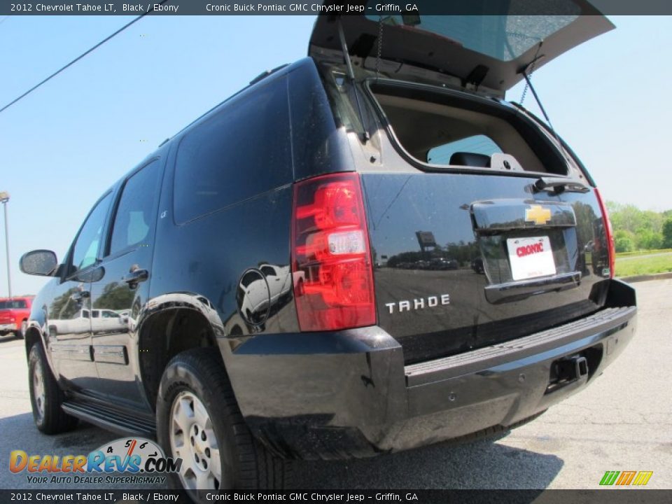 2012 Chevrolet Tahoe LT Black / Ebony Photo #14