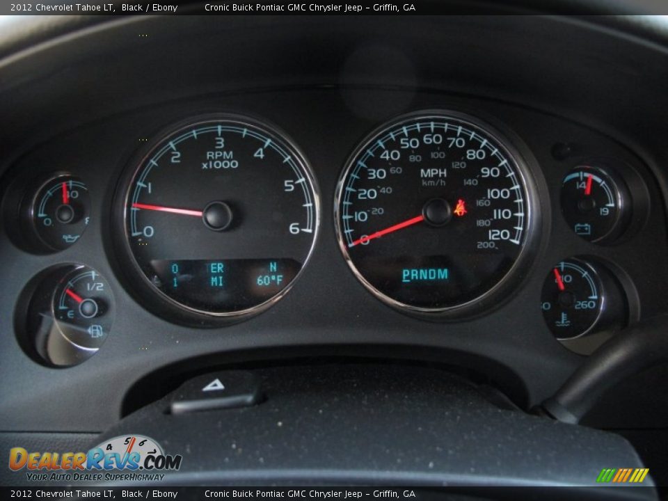 2012 Chevrolet Tahoe LT Black / Ebony Photo #21