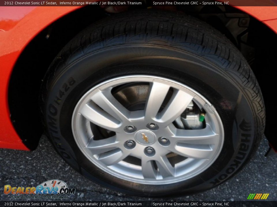 2012 Chevrolet Sonic LT Sedan Wheel Photo #5