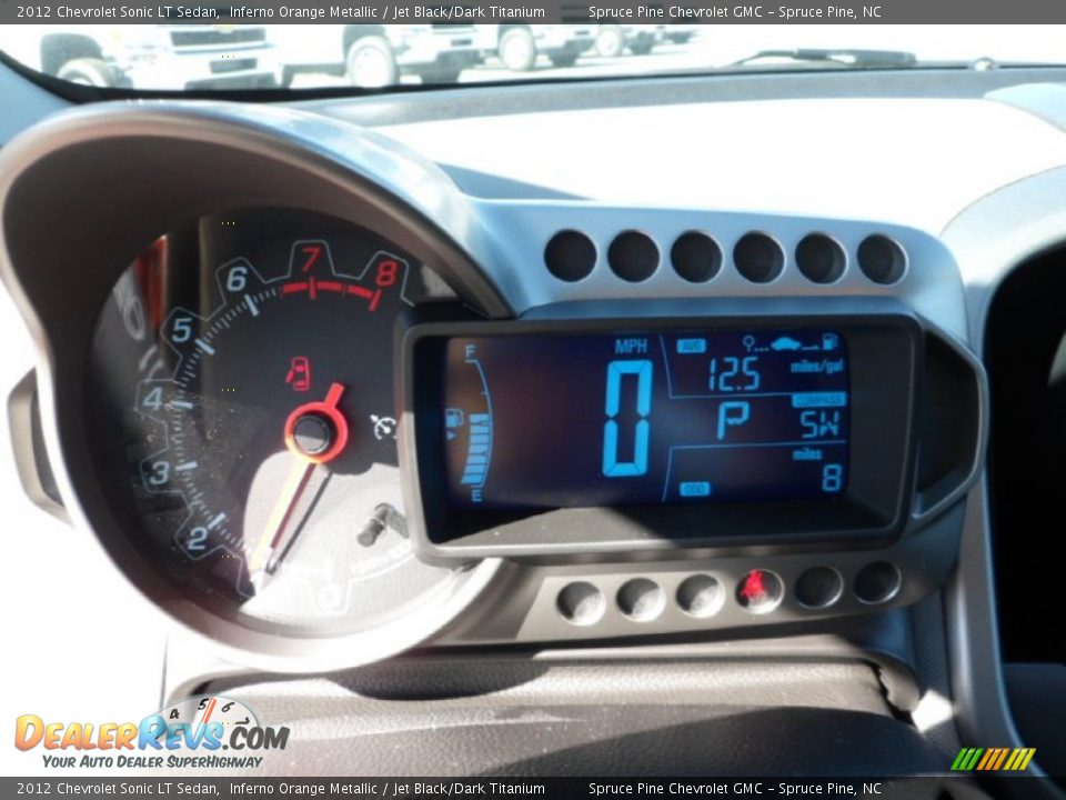 2012 Chevrolet Sonic LT Sedan Gauges Photo #12