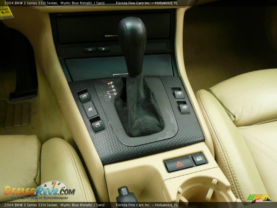 2004 BMW 3 Series 330i Sedan Mystic Blue Metallic / Sand Photo #19