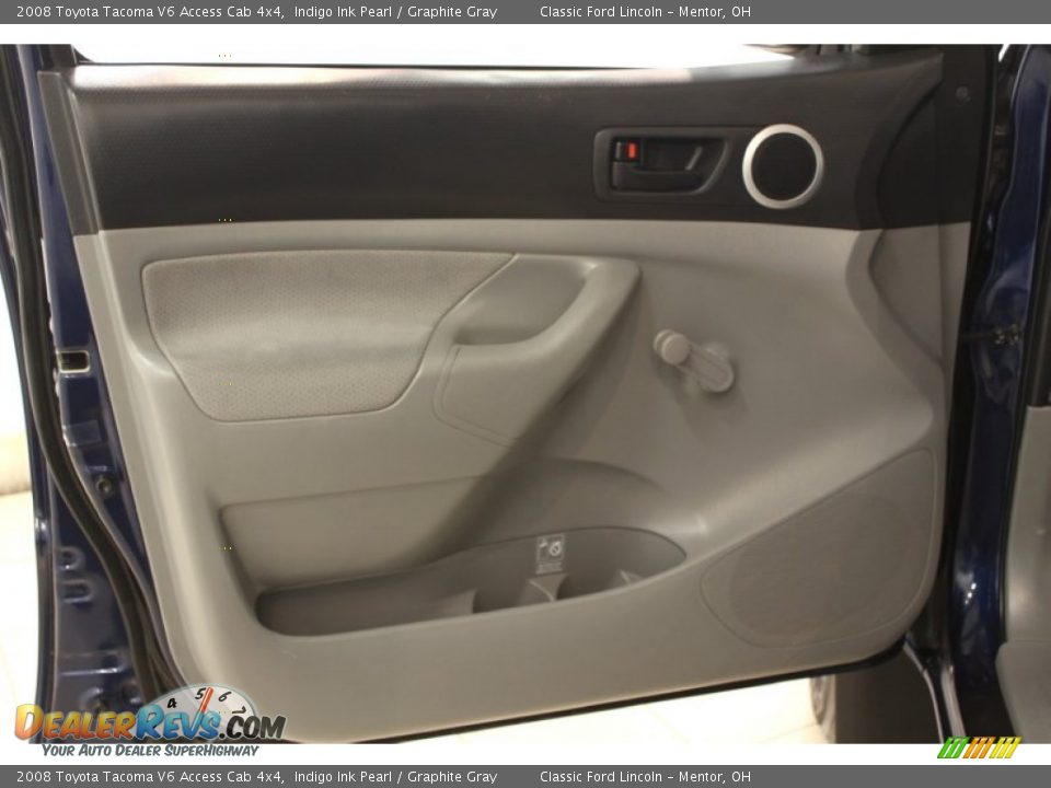 2008 Toyota Tacoma V6 Access Cab 4x4 Indigo Ink Pearl / Graphite Gray Photo #5