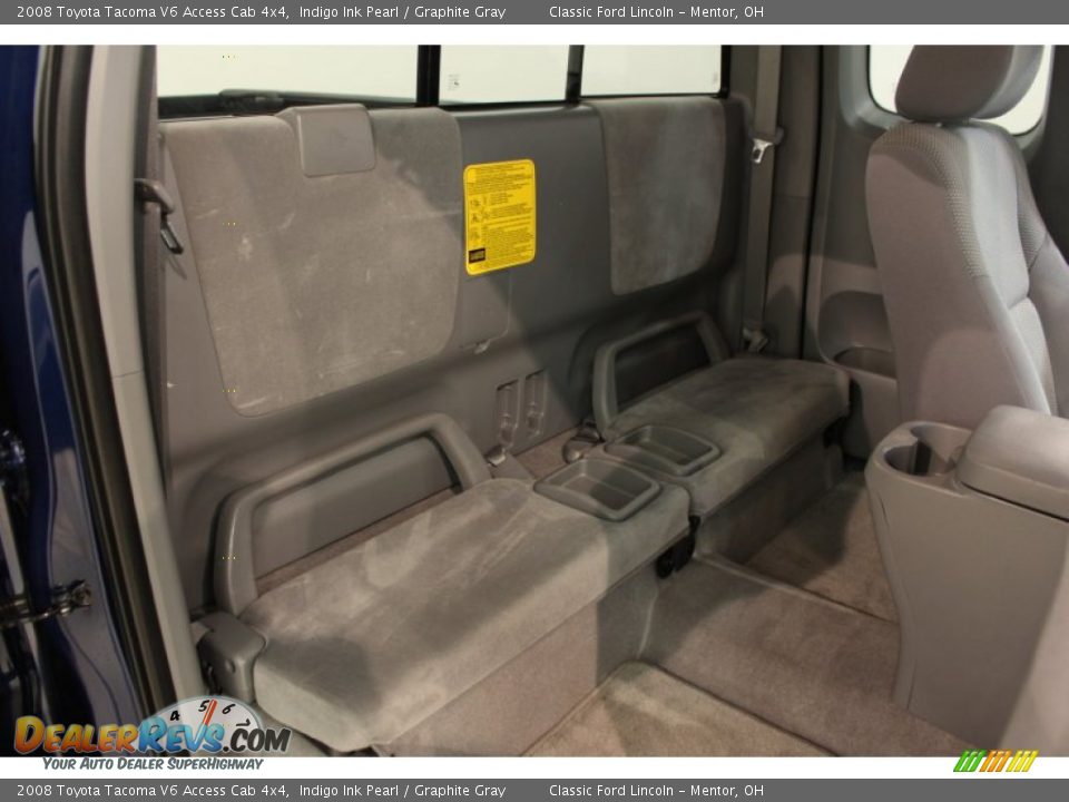 2008 Toyota Tacoma V6 Access Cab 4x4 Indigo Ink Pearl / Graphite Gray Photo #13