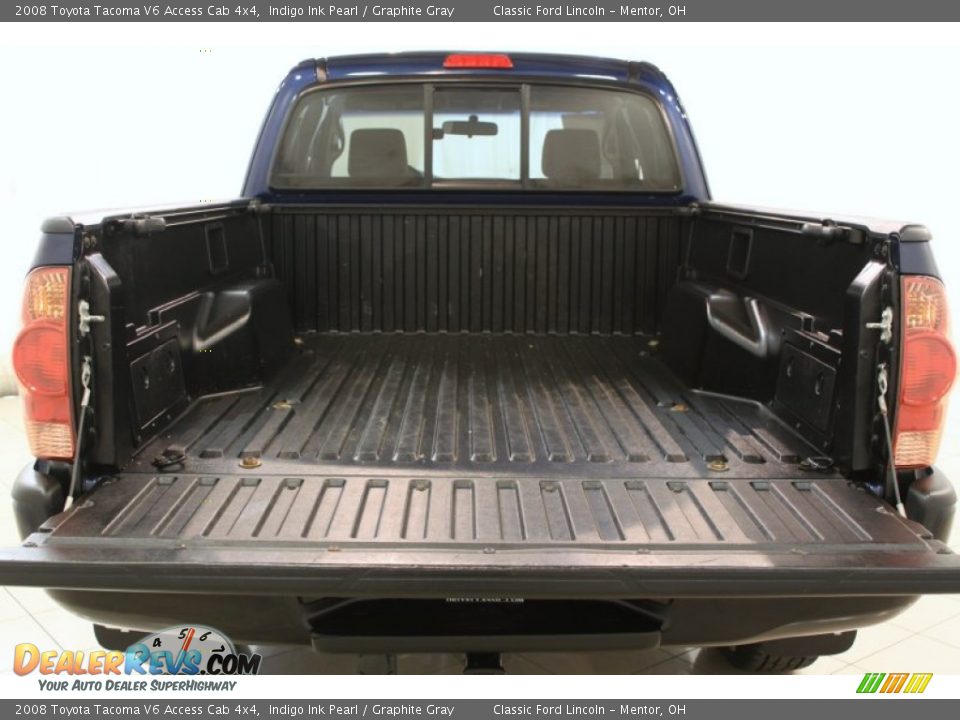 2008 Toyota Tacoma V6 Access Cab 4x4 Indigo Ink Pearl / Graphite Gray Photo #14