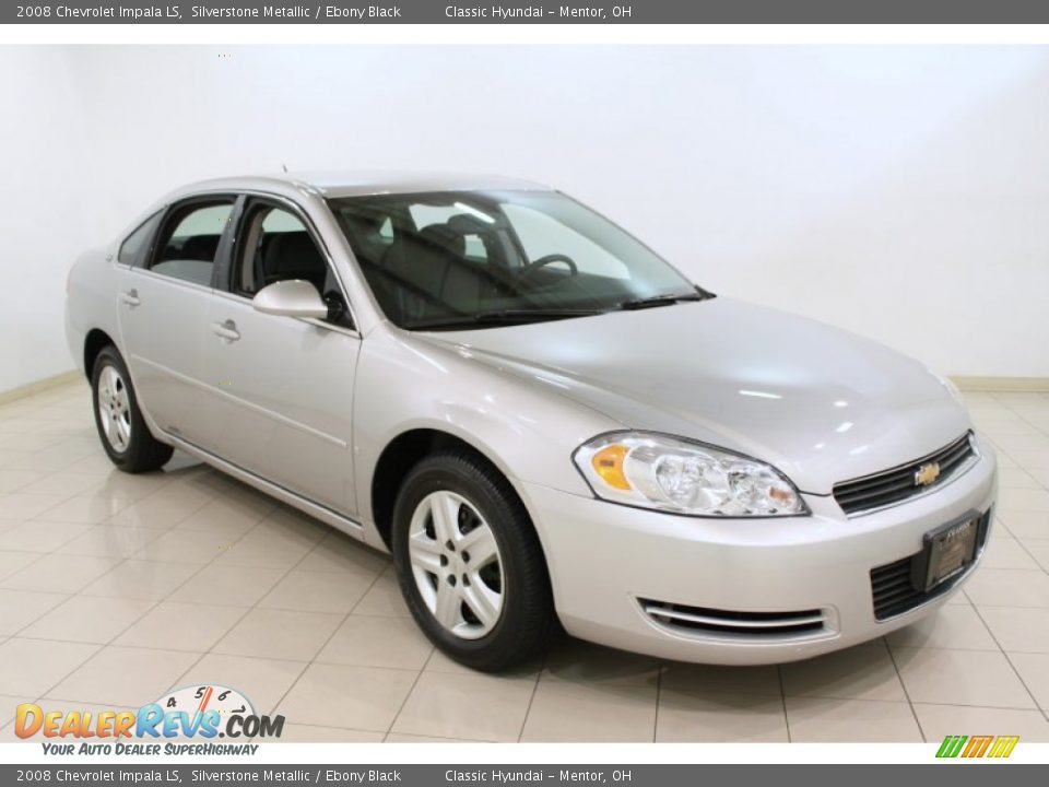 2008 Chevrolet Impala LS Silverstone Metallic / Ebony Black Photo #1