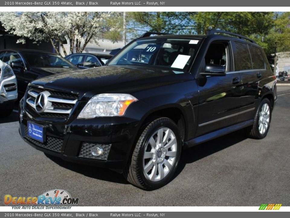 2010 Mercedes-Benz GLK 350 4Matic Black / Black Photo #1