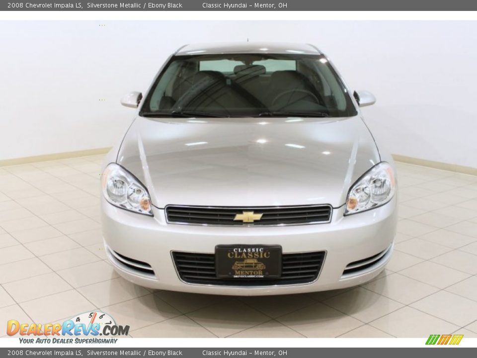 2008 Chevrolet Impala LS Silverstone Metallic / Ebony Black Photo #2