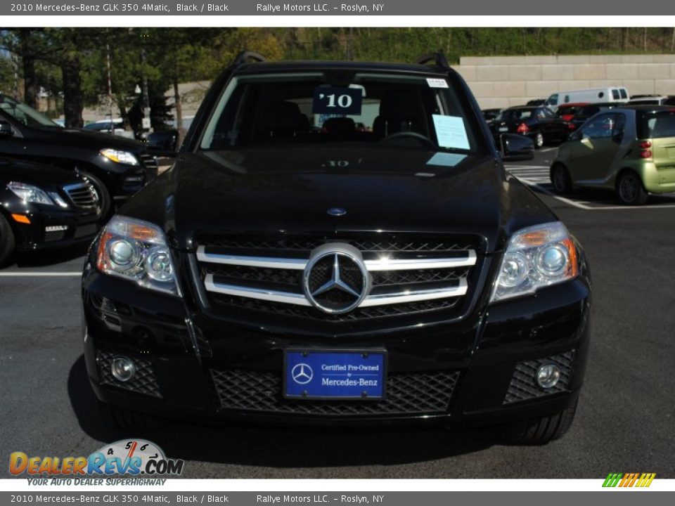 2010 Mercedes-Benz GLK 350 4Matic Black / Black Photo #2