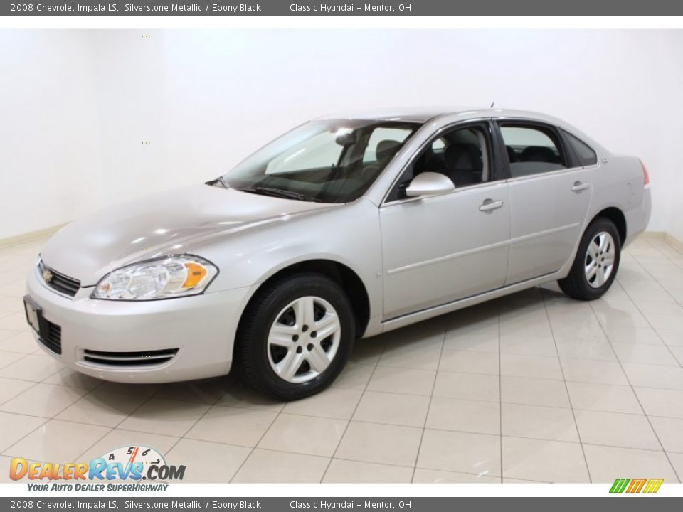 2008 Chevrolet Impala LS Silverstone Metallic / Ebony Black Photo #3