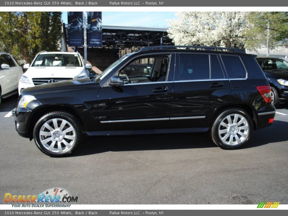 2010 Mercedes-Benz GLK 350 4Matic Black / Black Photo #3