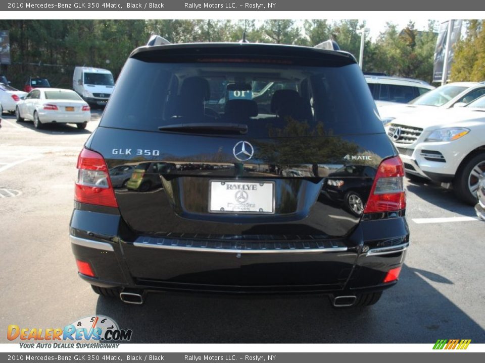 2010 Mercedes-Benz GLK 350 4Matic Black / Black Photo #5
