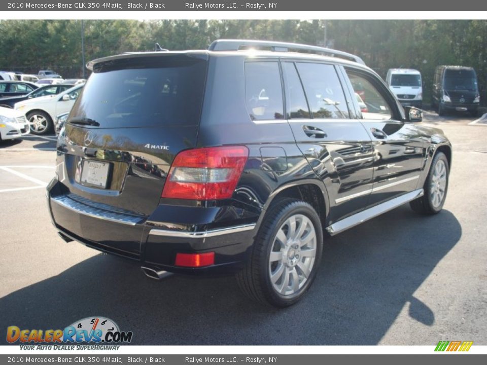 2010 Mercedes-Benz GLK 350 4Matic Black / Black Photo #6