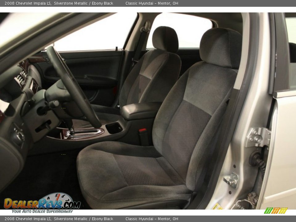 2008 Chevrolet Impala LS Silverstone Metallic / Ebony Black Photo #8