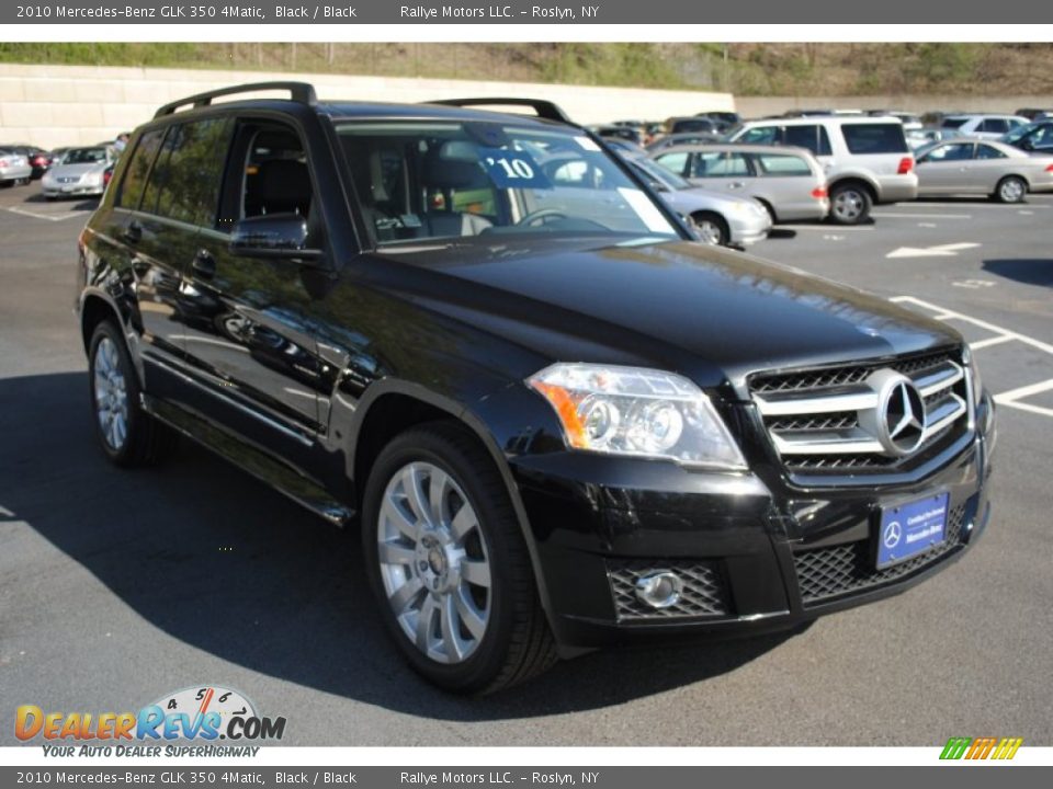 2010 Mercedes-Benz GLK 350 4Matic Black / Black Photo #7
