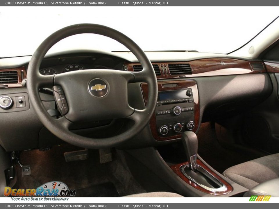 2008 Chevrolet Impala LS Silverstone Metallic / Ebony Black Photo #9