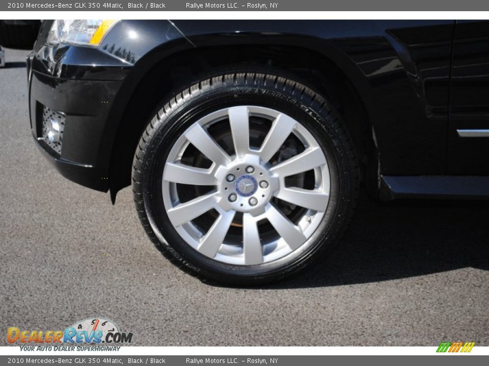 2010 Mercedes-Benz GLK 350 4Matic Black / Black Photo #8