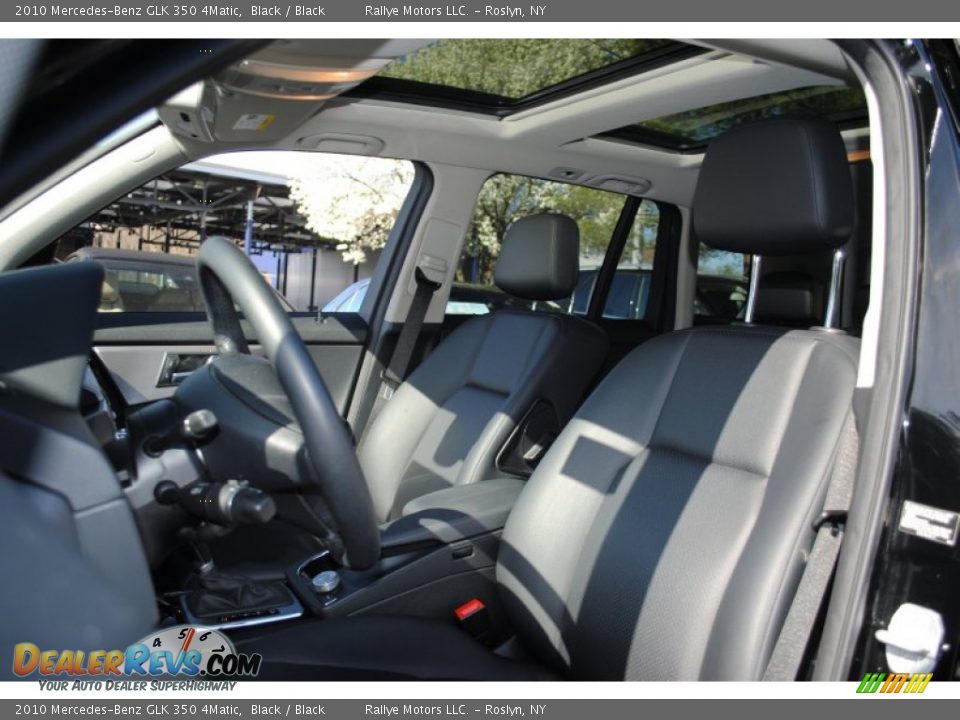 2010 Mercedes-Benz GLK 350 4Matic Black / Black Photo #12