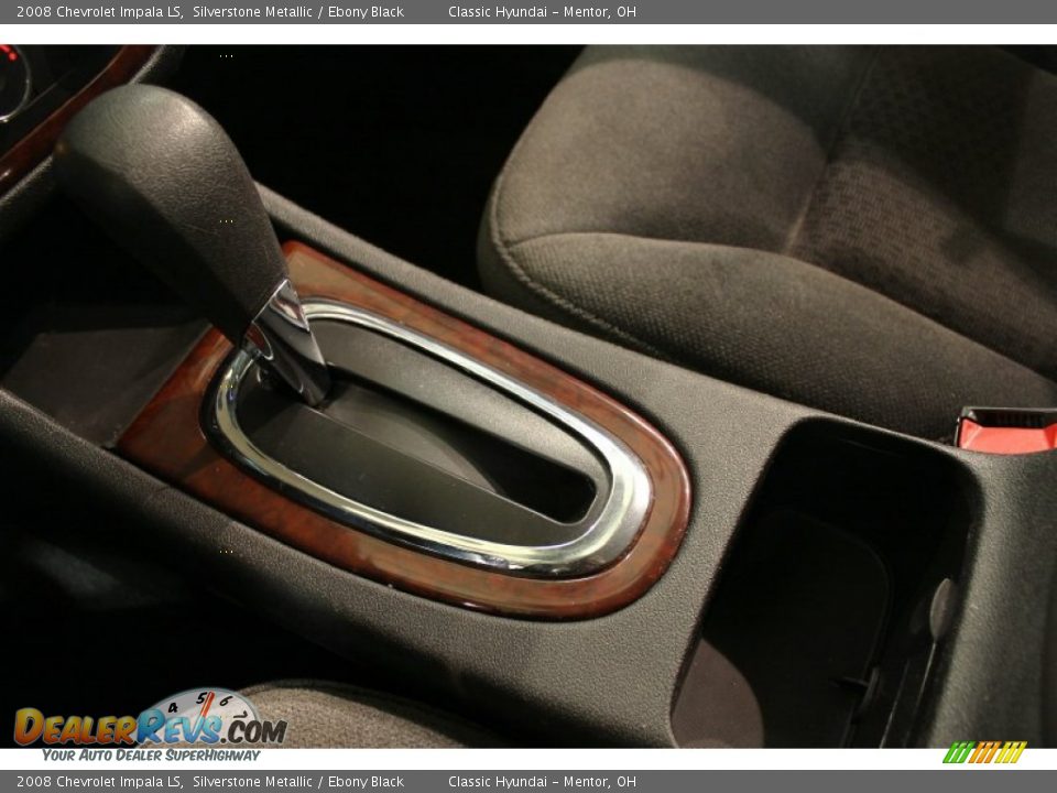 2008 Chevrolet Impala LS Silverstone Metallic / Ebony Black Photo #15