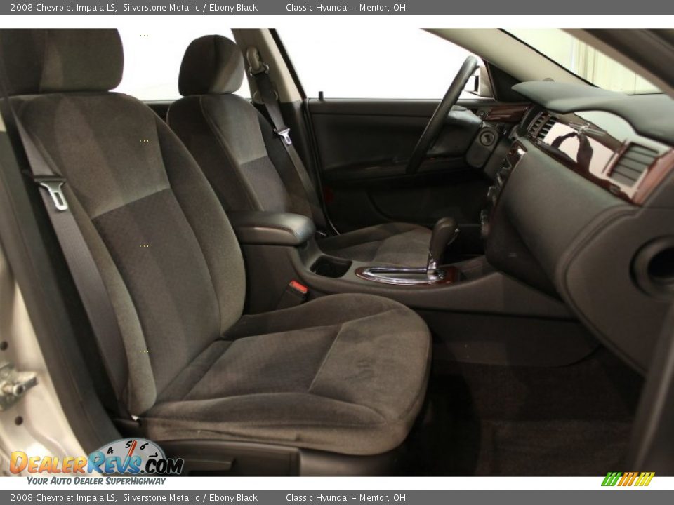 2008 Chevrolet Impala LS Silverstone Metallic / Ebony Black Photo #17