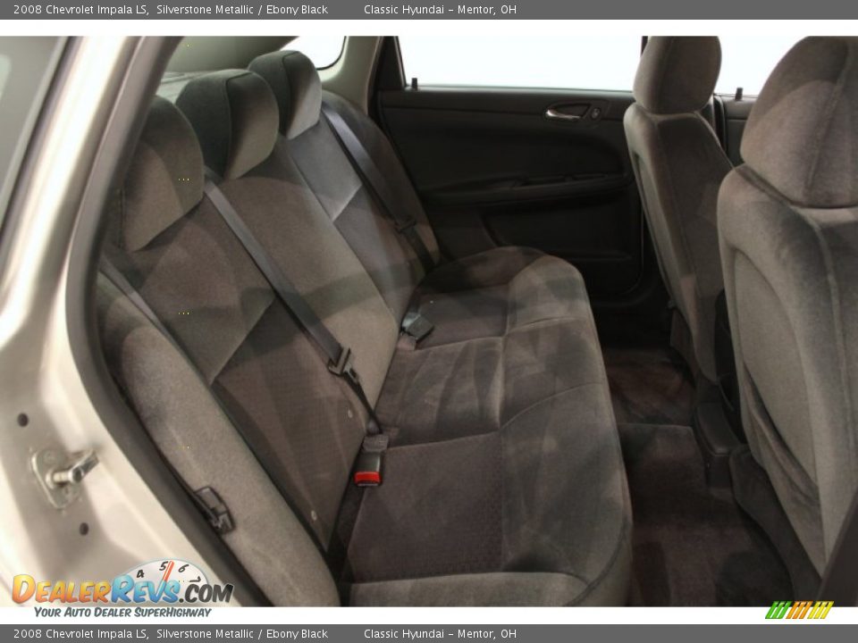 2008 Chevrolet Impala LS Silverstone Metallic / Ebony Black Photo #18