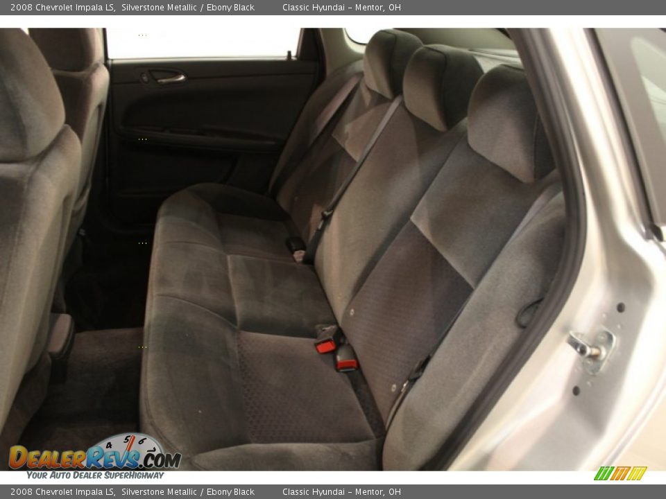 2008 Chevrolet Impala LS Silverstone Metallic / Ebony Black Photo #19