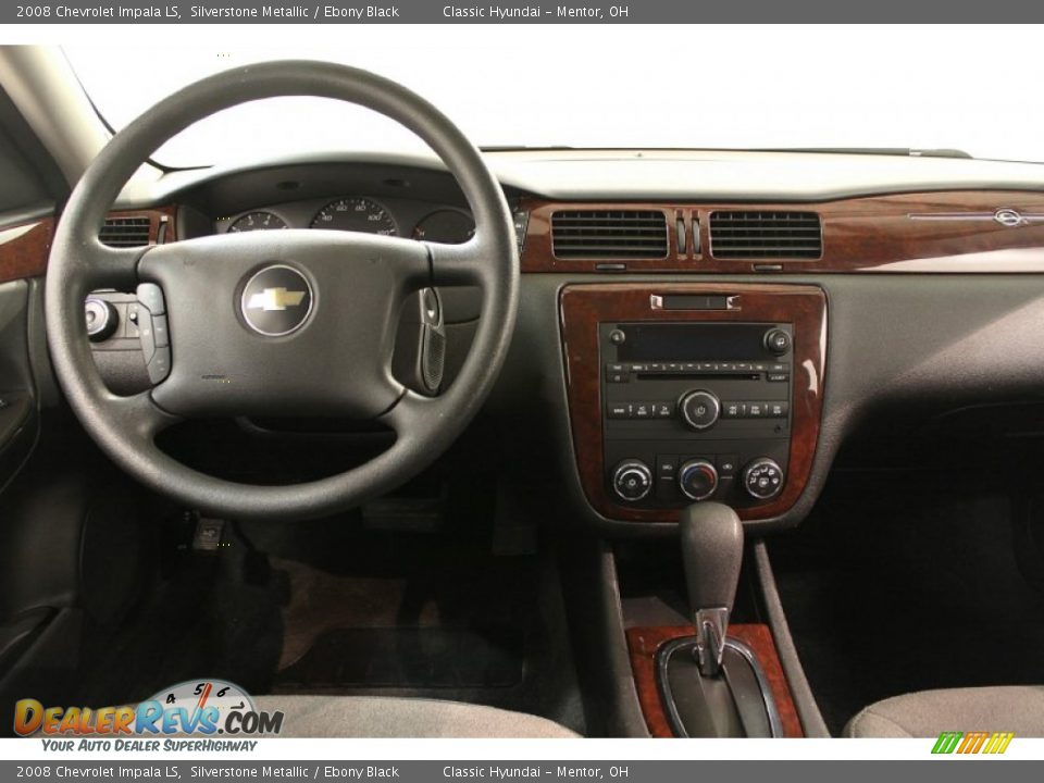 2008 Chevrolet Impala LS Silverstone Metallic / Ebony Black Photo #20