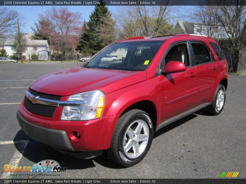 2006 Chevrolet Equinox LT AWD Salsa Red Metallic / Light Gray Photo #2