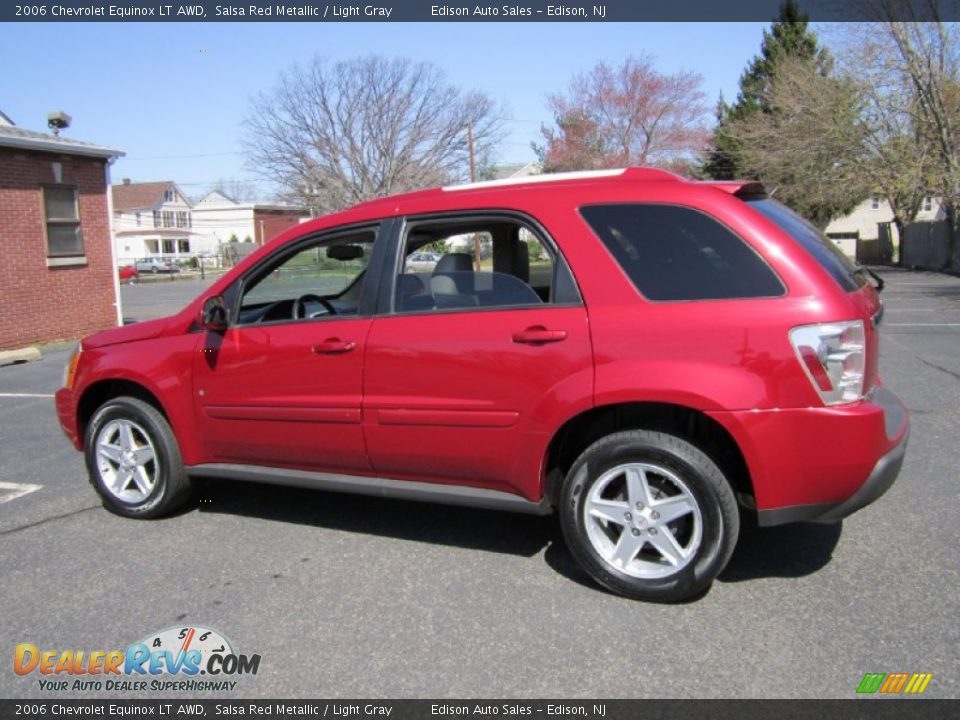 2006 Chevrolet Equinox LT AWD Salsa Red Metallic / Light Gray Photo #4