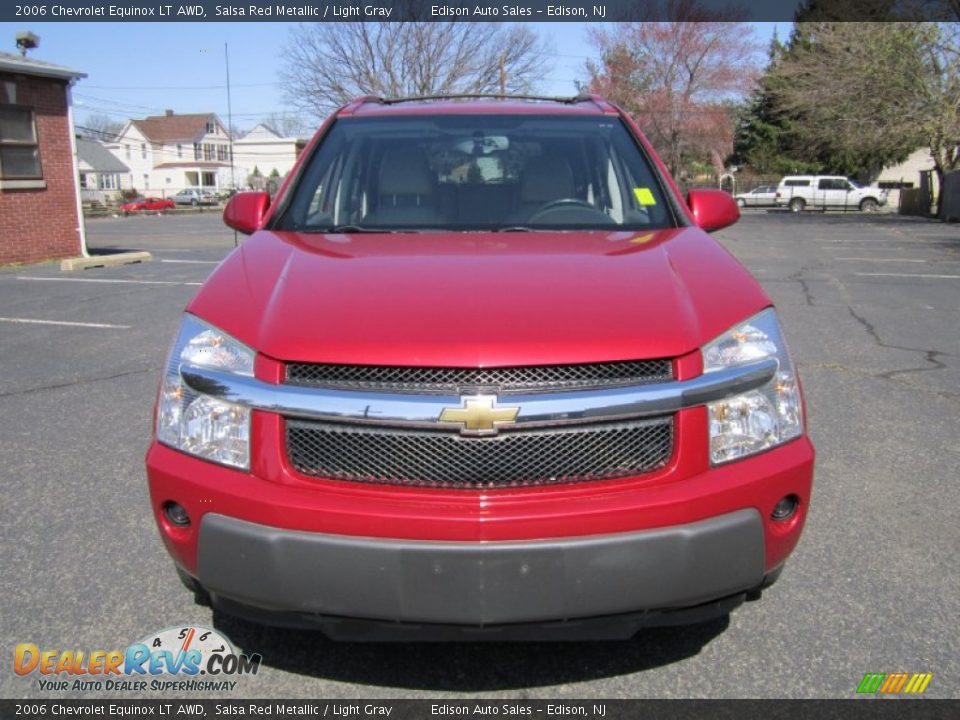 2006 Chevrolet Equinox LT AWD Salsa Red Metallic / Light Gray Photo #12