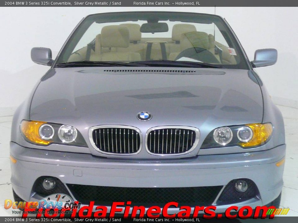2004 BMW 3 Series 325i Convertible Silver Grey Metallic / Sand Photo #5