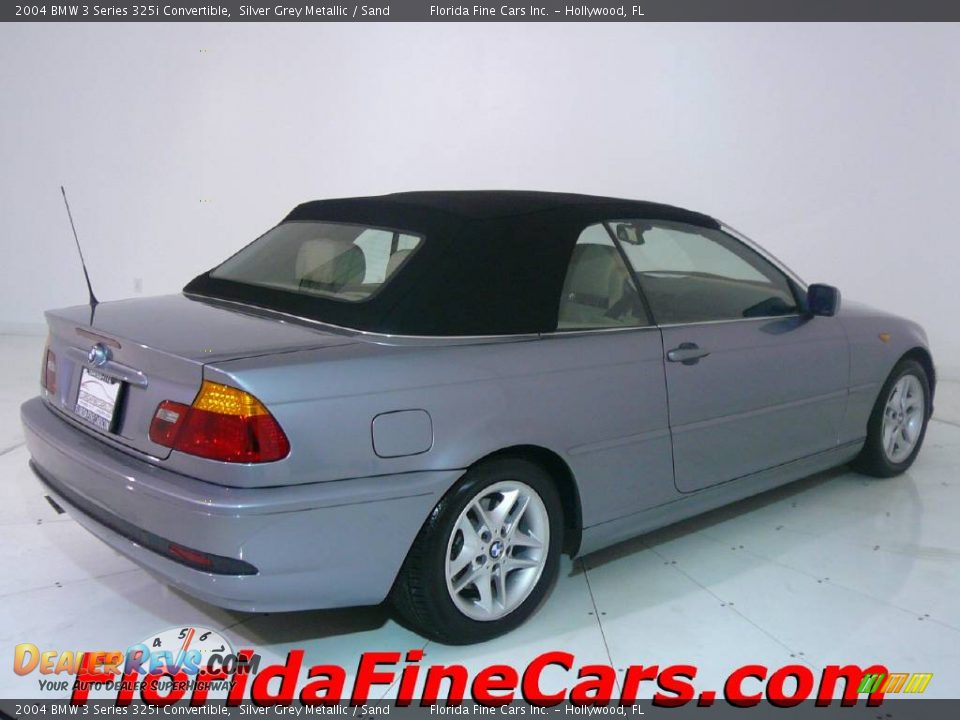 2004 BMW 3 Series 325i Convertible Silver Grey Metallic / Sand Photo #9