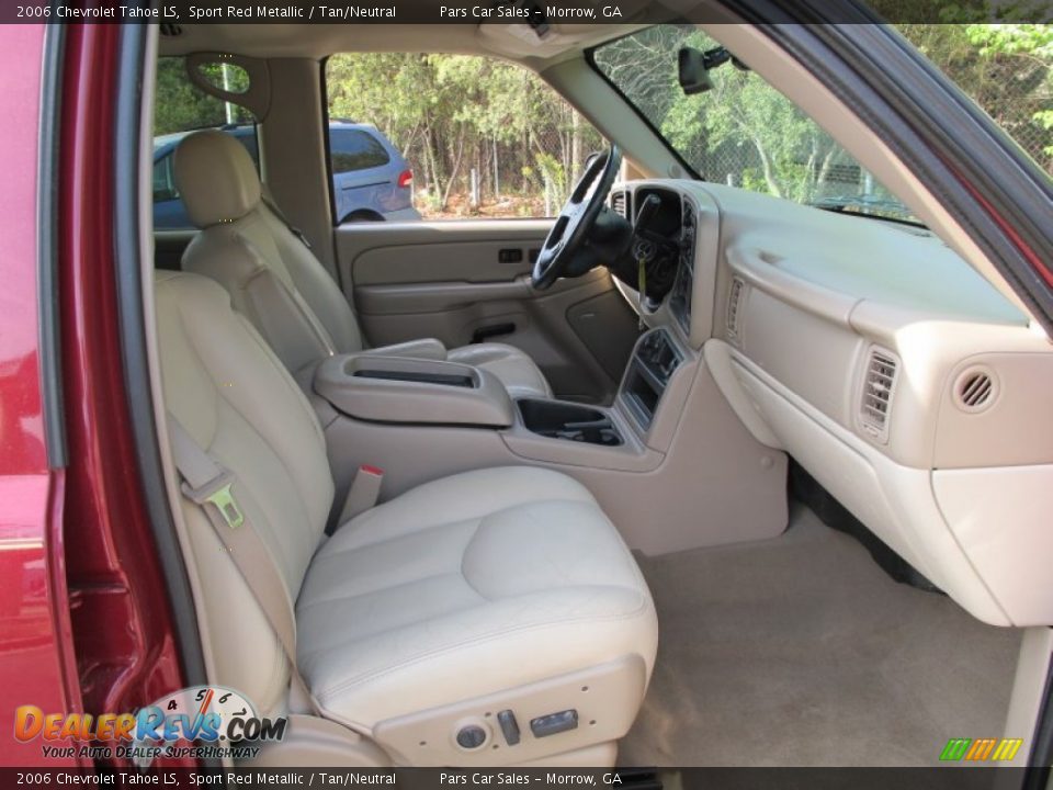 2006 Chevrolet Tahoe LS Sport Red Metallic / Tan/Neutral Photo #12