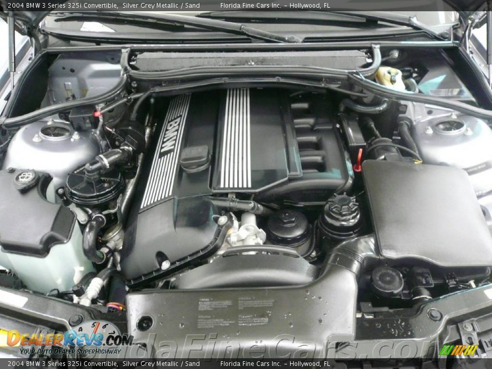 2004 BMW 3 Series 325i Convertible Silver Grey Metallic / Sand Photo #10