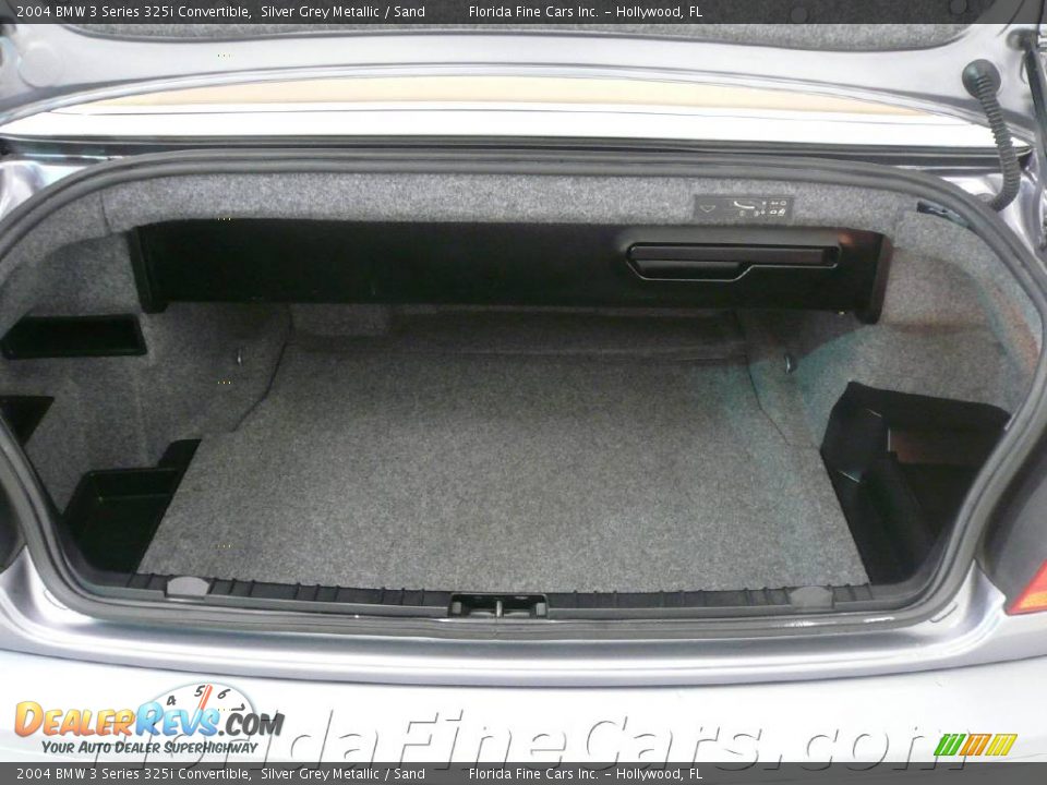 2004 BMW 3 Series 325i Convertible Silver Grey Metallic / Sand Photo #11
