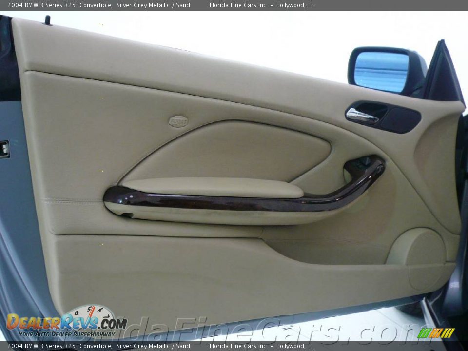 2004 BMW 3 Series 325i Convertible Silver Grey Metallic / Sand Photo #12