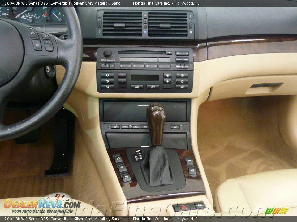 2004 BMW 3 Series 325i Convertible Silver Grey Metallic / Sand Photo #17