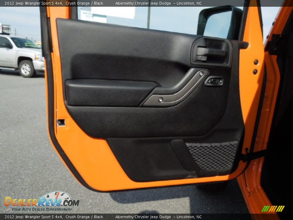 2012 Jeep Wrangler Sport S 4x4 Crush Orange / Black Photo #10