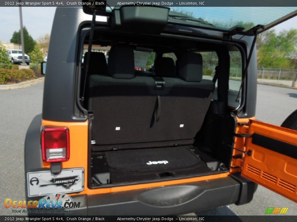 2012 Jeep Wrangler Sport S 4x4 Crush Orange / Black Photo #17