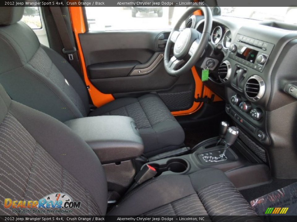 2012 Jeep Wrangler Sport S 4x4 Crush Orange / Black Photo #21