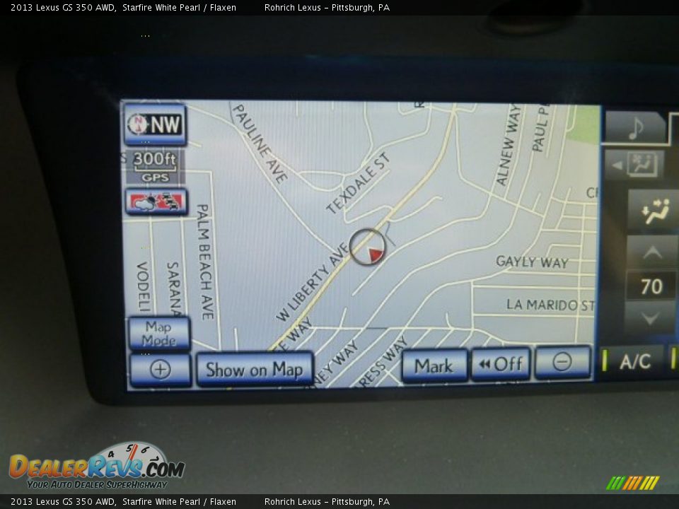 2013 Lexus GS 350 AWD Starfire White Pearl / Flaxen Photo #17
