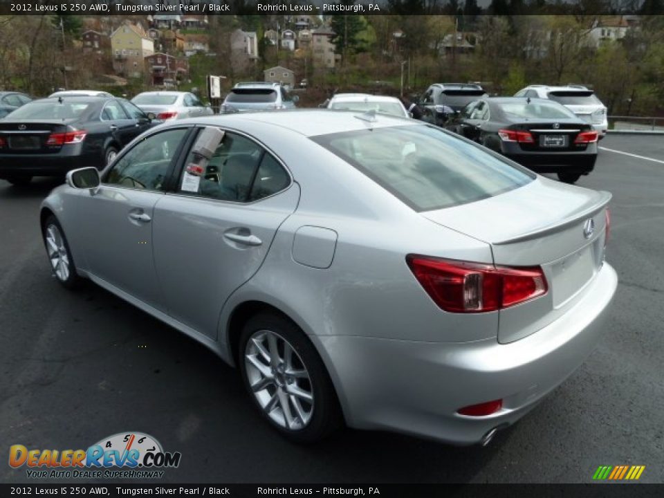 2012 Lexus IS 250 AWD Tungsten Silver Pearl / Black Photo #2