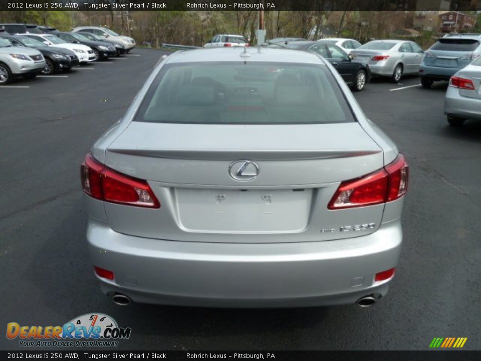 2012 Lexus IS 250 AWD Tungsten Silver Pearl / Black Photo #3