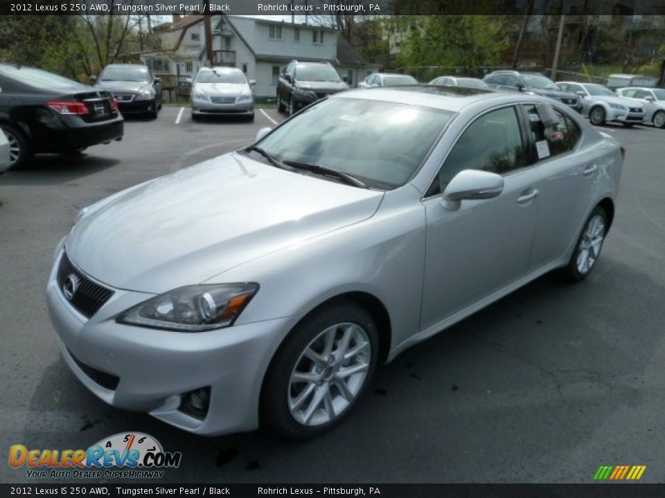 2012 Lexus IS 250 AWD Tungsten Silver Pearl / Black Photo #8