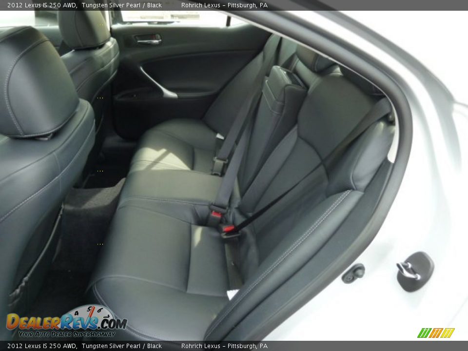 2012 Lexus IS 250 AWD Tungsten Silver Pearl / Black Photo #11