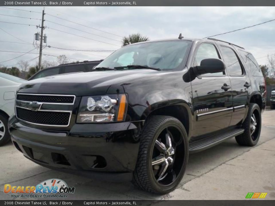 2008 Chevrolet Tahoe LS Black / Ebony Photo #1