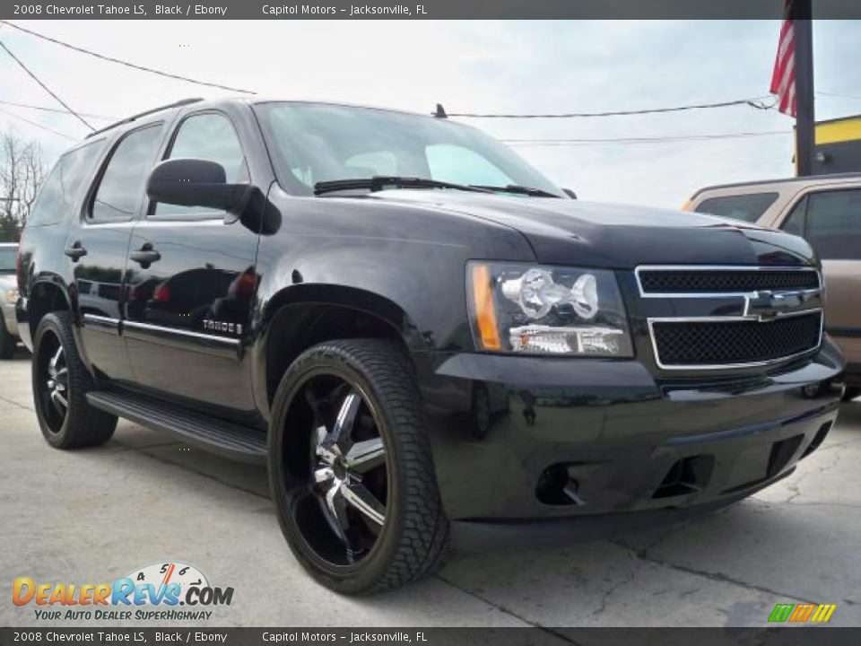2008 Chevrolet Tahoe LS Black / Ebony Photo #2