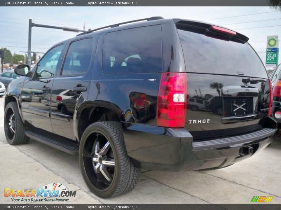 2008 Chevrolet Tahoe LS Black / Ebony Photo #4